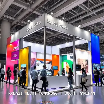 Portfolio Booth Pameran Ponorogo: Solusi Desain Eksklusif untuk Pameran Anda