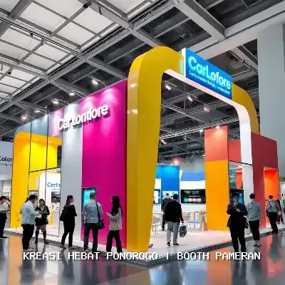 Portfolio Booth Pameran Ponorogo: Solusi Desain Eksklusif untuk Pameran Anda