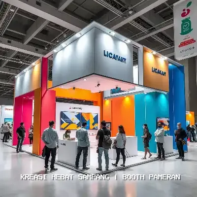 booth pameran Sampang