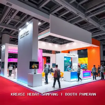 Booth Pameran Sampang – Solusi Kreatif untuk Pameran Anda