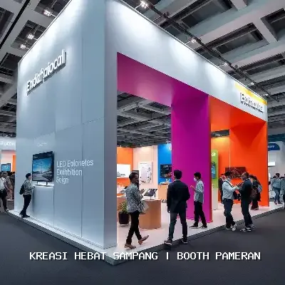Booth Pameran Sampang – Solusi Kreatif untuk Pameran Anda