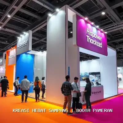 Booth Pameran Sampang – Solusi Kreatif untuk Pameran Anda