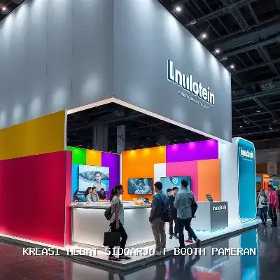 booth pameran Sidoarjo