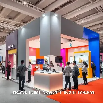 booth pameran Sragen