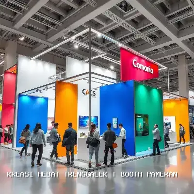 booth pameran Trenggalek