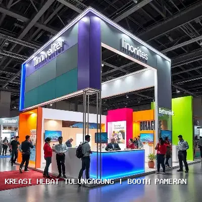 Booth Pameran Tulungagung – Kreasi Hebat