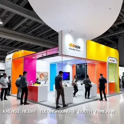 Booth Pameran Tulungagung – Kreasi Hebat