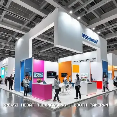 Booth Pameran Tulungagung – Kreasi Hebat