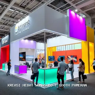 booth pameran Wonosobo