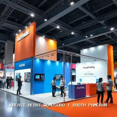 Booth Pameran Wonosobo – Kreasi Hebat Wonosobo