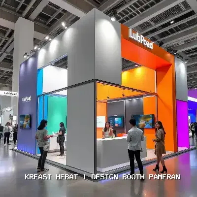 Desain Booth Pameran Profesional untuk Meningkatkan Brand Anda