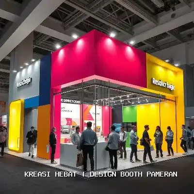 Desain Booth Pameran Profesional untuk Meningkatkan Brand Anda