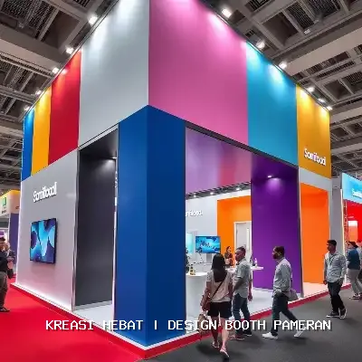 Desain Booth Pameran Profesional untuk Meningkatkan Brand Anda