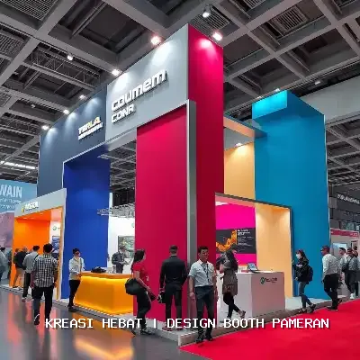 Desain Booth Pameran Profesional untuk Meningkatkan Brand Anda