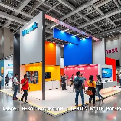 Design Booth Pameran Bangkalan – Kreasi Hebat