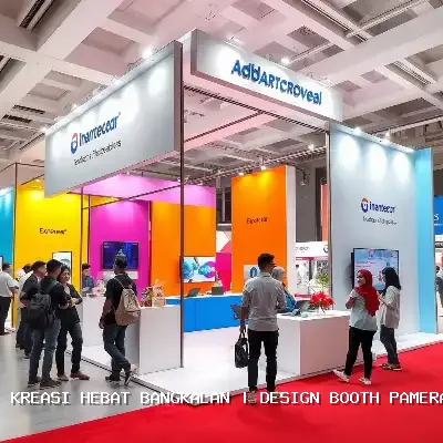 Design Booth Pameran Bangkalan – Kreasi Hebat