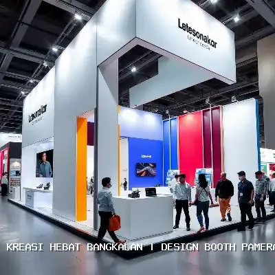 Design Booth Pameran Bangkalan – Kreasi Hebat