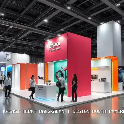 Design Booth Pameran Bangkalan – Kreasi Hebat