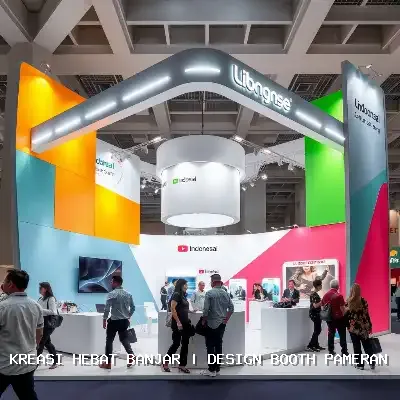 design booth pameran Banjar
