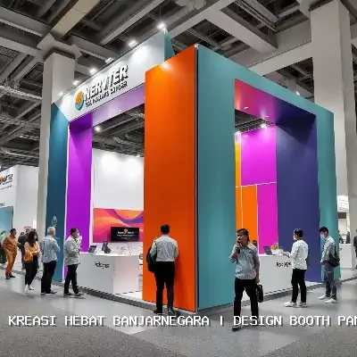 design booth pameran Banjarnegara
