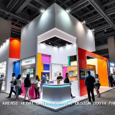 Design Booth Pameran Banjarnegara