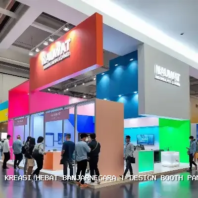 Design Booth Pameran Banjarnegara