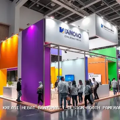 design booth pameran Banyumas