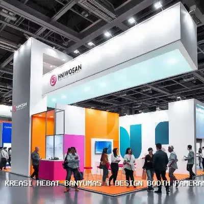 Design Booth Pameran Banyumas