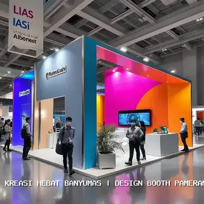 Design Booth Pameran Banyumas