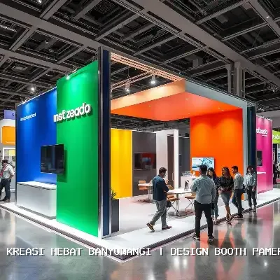 Design Booth Pameran Banyuwangi