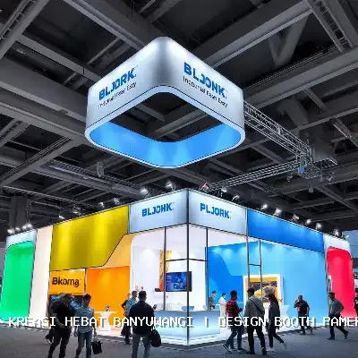 Design Booth Pameran Banyuwangi