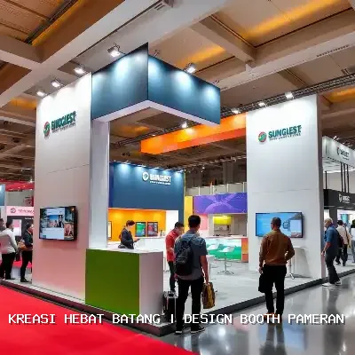 Design Booth Pameran Batang – Kreasi Hebat