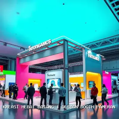 Design Booth Pameran Batang – Kreasi Hebat