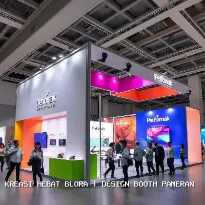 Design Booth Pameran Blora