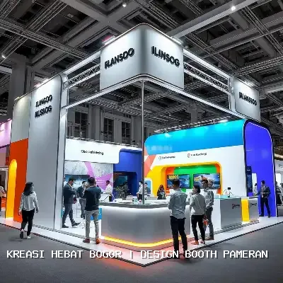 design booth pameran Bogor