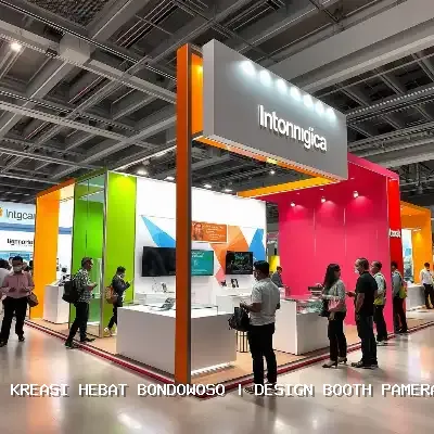 Design Booth Pameran Bondowoso