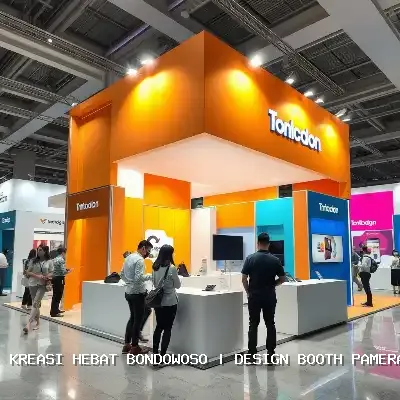 Design Booth Pameran Bondowoso