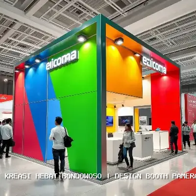 Design Booth Pameran Bondowoso