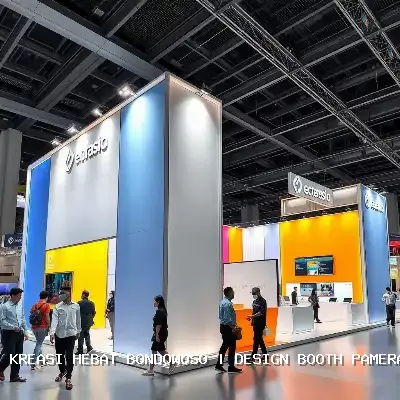 Design Booth Pameran Bondowoso