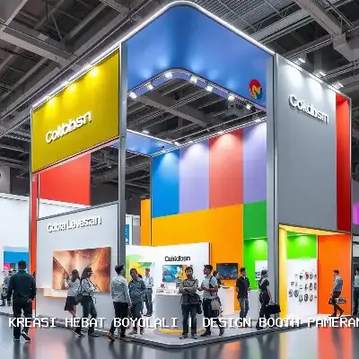 design booth pameran Boyolali