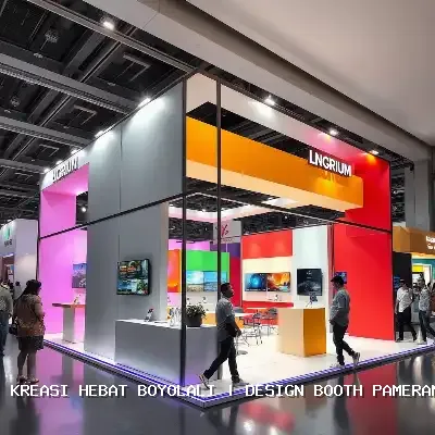 Design Booth Pameran Boyolali
