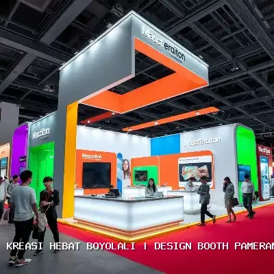 Design Booth Pameran Boyolali