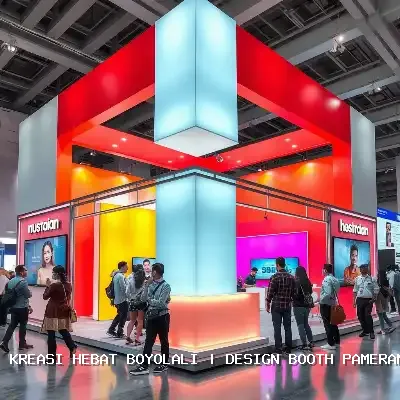 Design Booth Pameran Boyolali