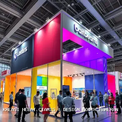 design booth pameran Ciamis