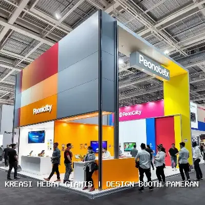 Design Booth Pameran Ciamis: Solusi Desain Custom & Finishing Rapi