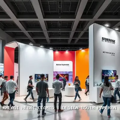 Design Booth Pameran Ciamis: Solusi Desain Custom & Finishing Rapi