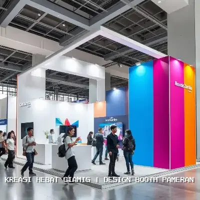 Design Booth Pameran Ciamis: Solusi Desain Custom & Finishing Rapi