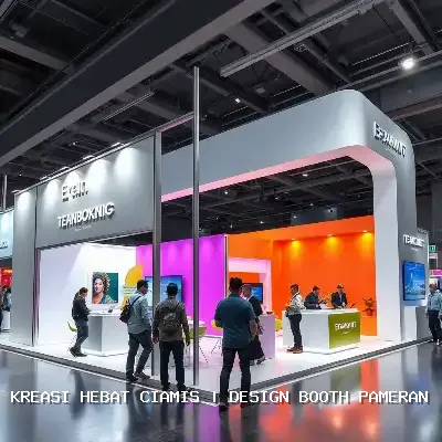 Design Booth Pameran Ciamis: Solusi Desain Custom & Finishing Rapi