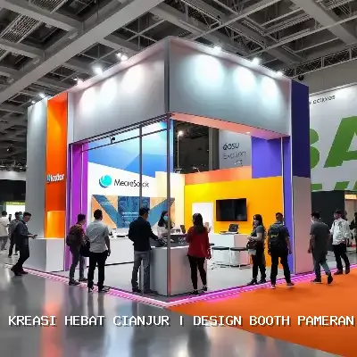 design booth pameran Cianjur