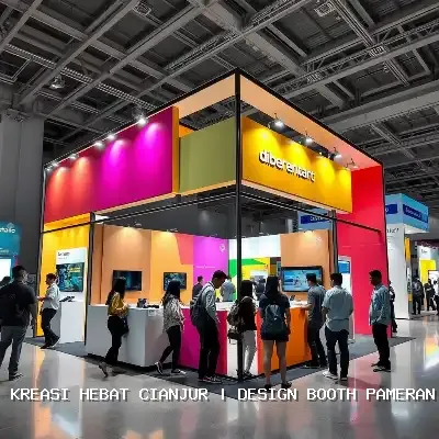 Design Booth Pameran Cianjur untuk Branding yang Menarik